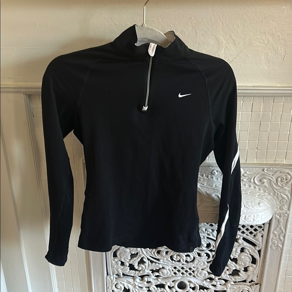 Nike Women's Black Long Sleeve Top